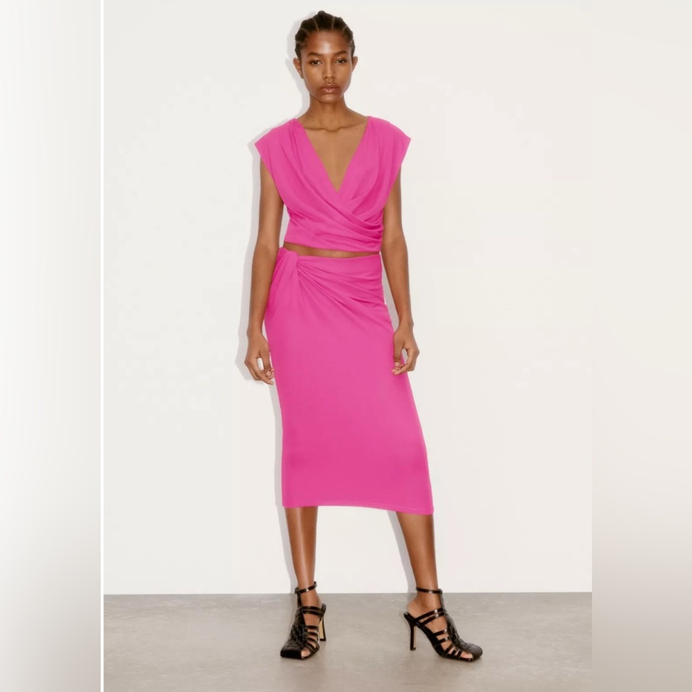Zar midi skirt
